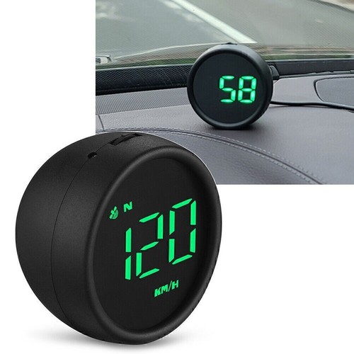 Green digital gps speedometer - digital,