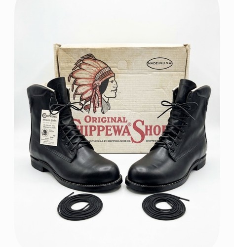 Nos vintage chippewa steel toe - steel,