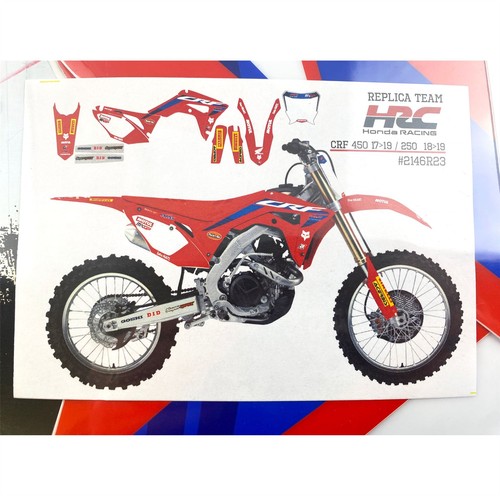 Blackbird hrc decal kit honda - decal,