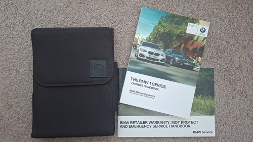Bmw series owners handbook - bmw, 1