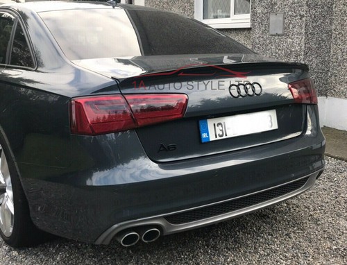 Rear boot trunk wing spoiler