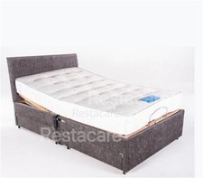 Small Double 4ft Adjustable Pocket Sprung Electric Bed 2 Side Draws Free Install
