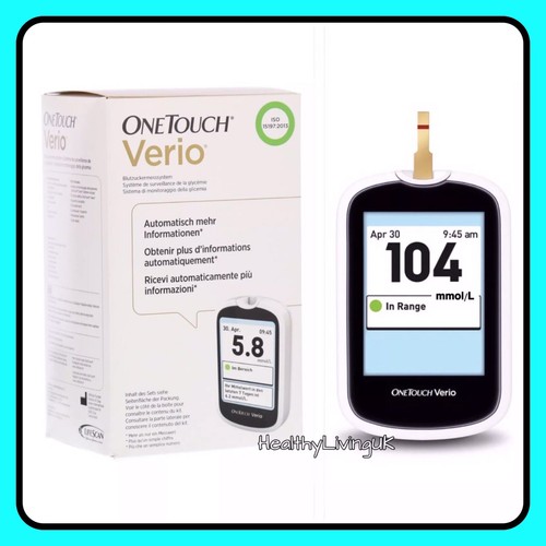 One touch verio blood glucose - one,