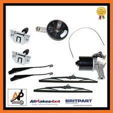 Front Windscreen Wiper Kit, Motor Spindles Cable For Land Rover Defender (-2001)