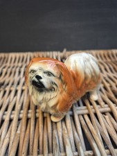 Porcelain Pekingese Dog Figure