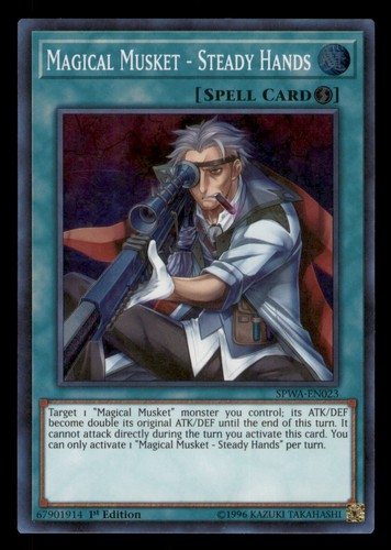 Yugioh magical musket steady - -,
