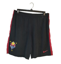 Pre owned Men's Rare Nike Dri Fit Manny Pacquiao Boxing Black Shorts Size L