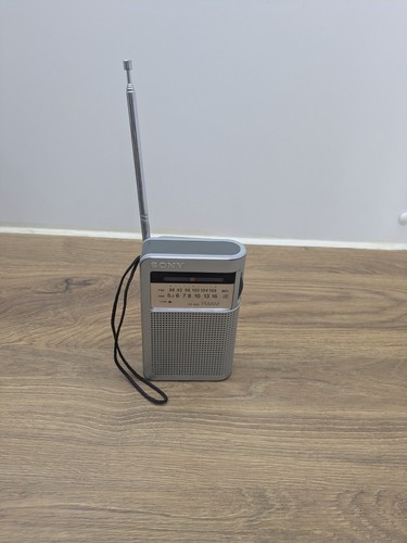 Silver sony icf s22 - silver, icf-s22