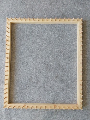 Weaving loom frame for small - weaving,