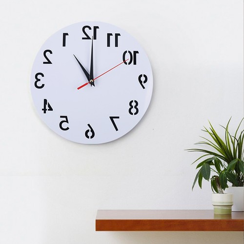 Dia 30cm reverse - reverse, clock