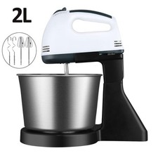 7 Speed Cake Electric Stand Mixer Food Multi Mixing Bowl Blender Beater Dough