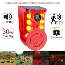 6LED Solar Alarm Light Strobe