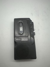 Sanyo TRC-570M Black Talk-Book 2 Speed Voice Activated Microcassette Recorder