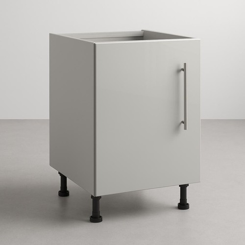 Flat pack light - flat, grey