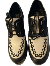 T.U.K. Platform Sz 7 Lace up Shoes *Read Description *