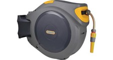 Hozelock Wall Mounted Hose Holder Car Reel 30 Flowmax Width 65.5cm
