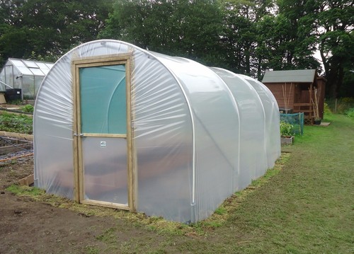Poly tunnel 8ft wide - tunnel,