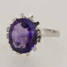 Vintage Amethyst Ring with