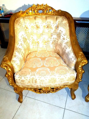 Newly upholstered antique - newly,