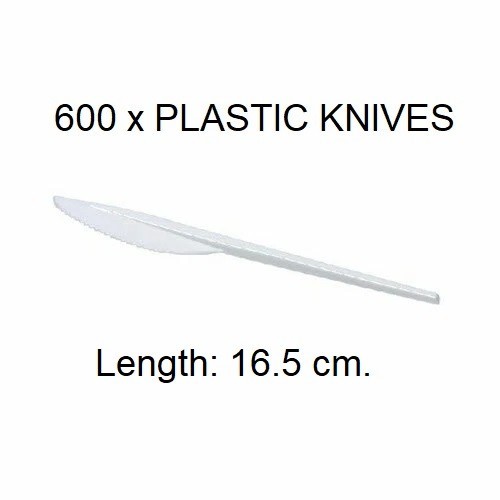 600 plastic knives - knives,