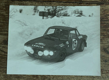 PRESS PHOTO SANDRO MUNARI -M MANNUCCI LANCIA FULVIA HF RALLY MONTE CARLO 1971