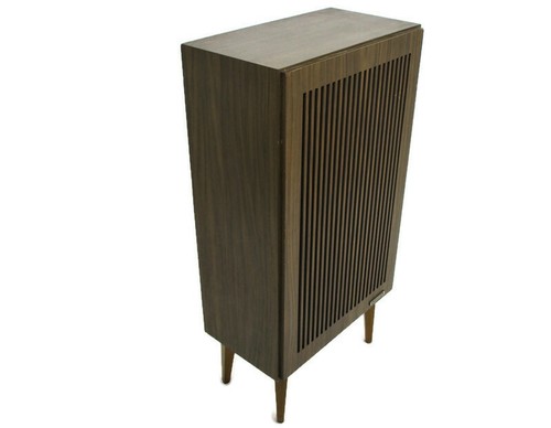 Retro grundig speaker box wood - speaker,