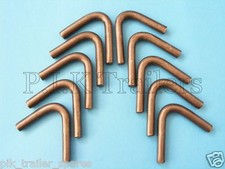 10 x Weld-on Chassis Rope Hooks Tie Down 12mm dia. 60mm length - Trailer Pick-up