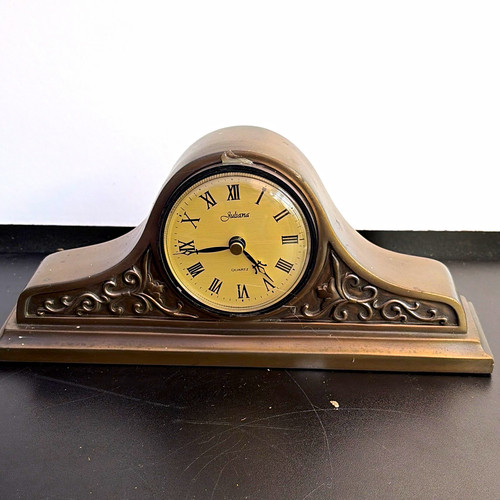 Juliana bronze mantel clock - juliana,