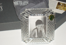 WATERFORD CRYSTAL PORTRAITS NEW IN BOX -  GLASS MAKEFIELD PICTURE FRAME 4" X 5"