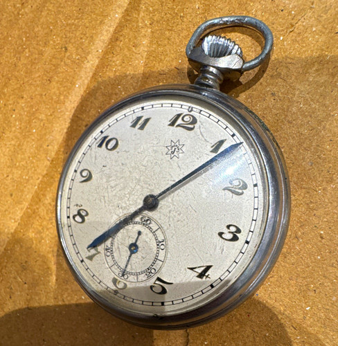 Junghans silver open face - junghans,