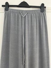 Grey Wide Leg Elasticated