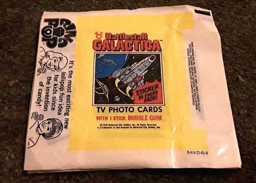 Battle star galactica gum - galactica,