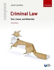Complete Criminal Law: Text
