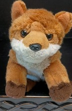 THE BEARINGTON COLLECTION STANDING FOX PLUSH STUFFED ANIMAL TOY 14"