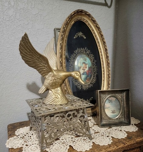 Vintage heavy solid brass - vintage,