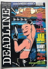 Deadline #1 Oct 1988 Jamie Hewlett 1st Appearance Of Tank Girl