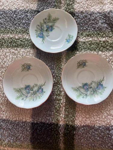 Colclough bone china saucer - colclough,