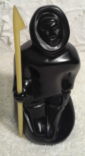 Pearlite canada carved - pearlite, black