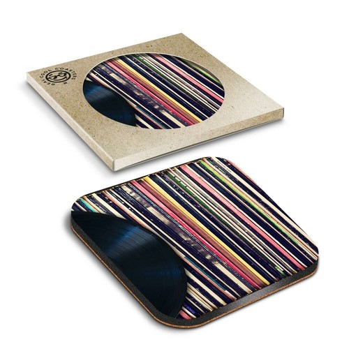 Boxed square coasters - square,