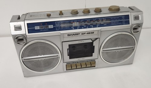Vintage 1980s sharp boombox - sharp,