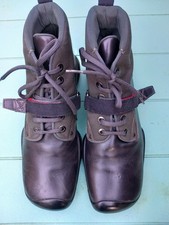 Prada Military Men's Ankle Boots Size 9.5 Brown Khaki Vintage 1999/2000 Strap