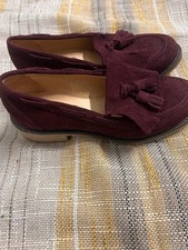 Adesso Burgundy Suede Tassel