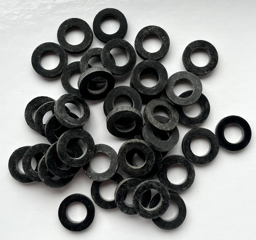 M10 rubber washers 17mm d - washers, x