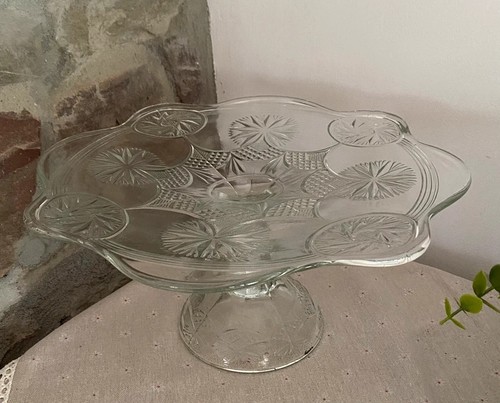 Vintage 1910 pressed glass