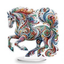 5D DIY Mosaic Colourful Horse