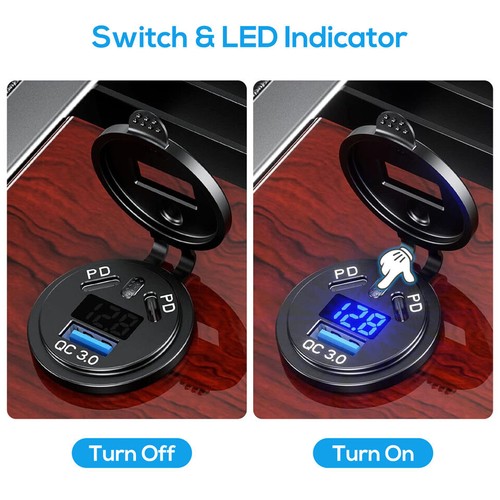 Car cigarette lighter - 1x,