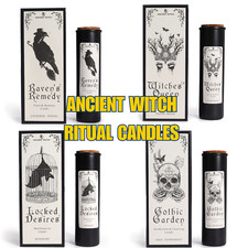 Ancient Witch Ritual Candle Set 🕯️ Gothic Spell Candles for Witchcraft ✨