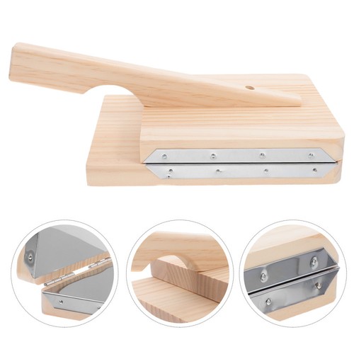 Pizza dough press wooden - wooden,