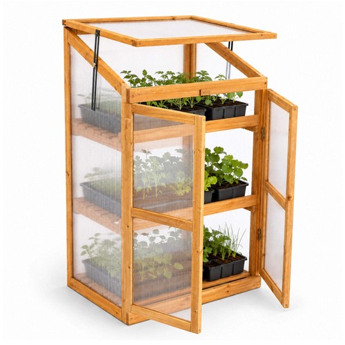 New wooden cold frame - new,