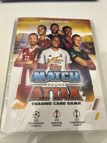 Topps match attax binder - topps,